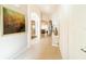 Bright and spacious entryway with high ceilings and modern decor at 4027 Oakrise Loop, Davenport, FL 33837