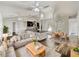 Open living space with modern kitchen and dining area at 5933 Bible Camp Rd, Groveland, FL 34736