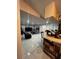 Living room features a marble floor and open floor plan at 761 Americana Ct, Kissimmee, FL 34758