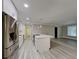 Modern kitchen with stainless steel appliances and an island at 1440 Dann St, Orlando, FL 32804