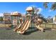 Community playground with slides and play structures for children at 1473 Broken Oak Dr # C, Winter Garden, FL 34787