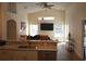 Kitchen features granite countertops and stainless steel appliances at 7947 Golden Pond Cir, Kissimmee, FL 34747