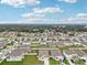 Aerial view of houses in a residential neighborhood at 1731 Durden Dr, Winter Haven, FL 33880