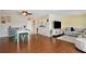 Living room featuring hardwood floors and an open layout at 600 Northern Way # 1608, Winter Springs, FL 32708