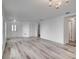 Spacious living room with hardwood floors and neutral walls at 12755 Oulton Cir, Orlando, FL 32832