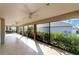 Spacious screened lanai perfect for relaxing and outdoor enjoyment at 5810 Penney Ln, The Villages, FL 32163