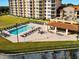 Resort-style pool and relaxing patio area at 16300 County Road 455 # 610, Montverde, FL 34756