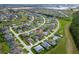 High-level aerial view showing home location within larger community at 344 Barbera Dr, Davenport, FL 33897