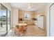 Kitchen with breakfast nook and access to patio at 17846 Se 125Th Cir, Summerfield, FL 34491