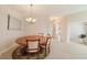 Dining room with round table and chairs at 17846 Se 125Th Cir, Summerfield, FL 34491
