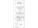 741 sq ft unit floor plan includes kitchen, bath, and bedroom at 415 Se 1St Ave # 203-A, Ocala, FL 34471