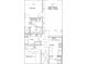 Floor plan showing two bedroom, two bath layout at 415 Se 1St Ave # 204-A, Ocala, FL 34471