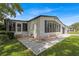 Well-maintained manufactured home with attractive landscaping at 1618 Cypress Pt, Lady Lake, FL 32159
