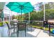 Enjoy this screened patio with dining area and grill, perfect for outdoor entertaining at 2291 Nw 59Th Ter, Ocala, FL 34482