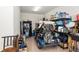 Garage with golf cart, shelving, and storage at 6701 Sw 94Th Cir, Ocala, FL 34481