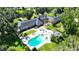 Brick home with pool and gazebo at 1321 Sw 42Nd St, Ocala, FL 34471