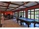 Game room with pool table and access to backyard at 1321 Sw 42Nd St, Ocala, FL 34471