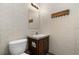Small bathroom with a toilet and vanity at 14181 Se 211Th Court, Umatilla, FL 32784
