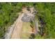 Aerial view of undeveloped land with trees at 14181 Se 211Th Court, Umatilla, FL 32784