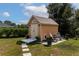 Charming backyard shed with double doors and a spacious area at 10411 Sw 52Nd Ct, Ocala, FL 34476