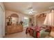 Bedroom with dresser, bed, and built-in closet at 10411 Sw 52Nd Ct, Ocala, FL 34476