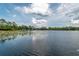 Serene lake view with lush greenery and cloudy sky at 22645 Ne 105Th Avenue Rd, Fort Mc Coy, FL 32134