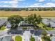 Aerial view of community pool and surrounding homes at 3051 Sw 41St Pl, Ocala, FL 34474