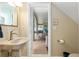 Half bathroom with outdoor access at 3051 Sw 41St Pl, Ocala, FL 34474