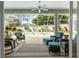 Relaxing screened-in pool area with seating at 3051 Sw 41St Pl, Ocala, FL 34474