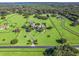 Aerial view of the main house and surrounding land at 10621 Sw 11Th Ter, Ocala, FL 34476