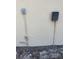 Electrical and cable hookups outside the house at 10787 Sw 53Rd Cir, Ocala, FL 34476