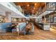 Restaurant dining area with comfortable booths and wood tables at 3554 Nw 55Th Cir, Ocala, FL 34482