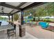 Community patio with seating and a view of the pool at 3554 Nw 55Th Cir, Ocala, FL 34482