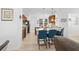 Modern kitchen with stainless steel appliances and an island at 3554 Nw 55Th Cir, Ocala, FL 34482