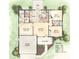 The Drake floor plan showcasing a 3 bedroom 2 bath home at 12 Pecan Run Radl, Ocala, FL 34472