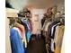 Spacious walk-in closet with ample shelving and hanging space at 10300 Sw 98Th Ter, Ocala, FL 34481