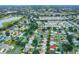Wide aerial view showcasing the community and golf course at 7994 Se 174Th Belhaven Loop, The Villages, FL 32162