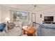 Cozy living room with sofa and chair, near entryway at 10881 Sw 79Th Ter, Ocala, FL 34476