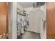 Spacious walk-in closet with ample shelving and hanging space at 10881 Sw 79Th Ter, Ocala, FL 34476