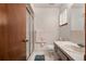 Clean bathroom with a shower/tub combo and vanity at 10881 Sw 79Th Ter, Ocala, FL 34476