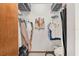 Well-organized closet with hanging rods and shelving at 10881 Sw 79Th Ter, Ocala, FL 34476