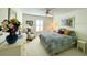 Comfortable bedroom with a king bed and large windows at 15338 Sw 14Th Avenue Rd, Ocala, FL 34473