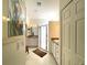 Clean bathroom with double vanity, shower stall, and neutral color palette at 15338 Sw 14Th Avenue Rd, Ocala, FL 34473
