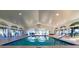 Indoor heated pool with large windows at 5247 Nw 18Th St, Ocala, FL 34482