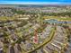 Aerial view showing home's location in a community at 7127 Sw 91St Ct, Ocala, FL 34481