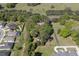 Aerial view showcasing property's location, surrounded by mature trees and neighboring properties at 3751 Se 3Rd Ave, Ocala, FL 34471