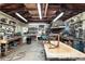 Large workshop with various tools and workbenches at 3751 Se 3Rd Ave, Ocala, FL 34471