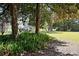Spacious backyard with lush greenery and large trees at 3751 Se 3Rd Ave, Ocala, FL 34471