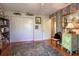 Home office with wood floors, desk, and decorative elements at 3751 Se 3Rd Ave, Ocala, FL 34471