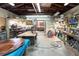 Spacious workshop, well-lit with various tools and workbenches at 3751 Se 3Rd Ave, Ocala, FL 34471